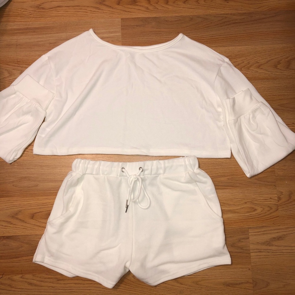 SHEIN Solid Drop Shoulder Set BRAND NEW
